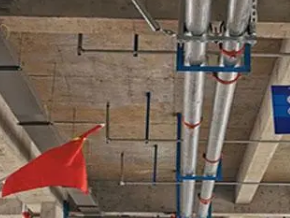 秦淮管廊支架的安装方法